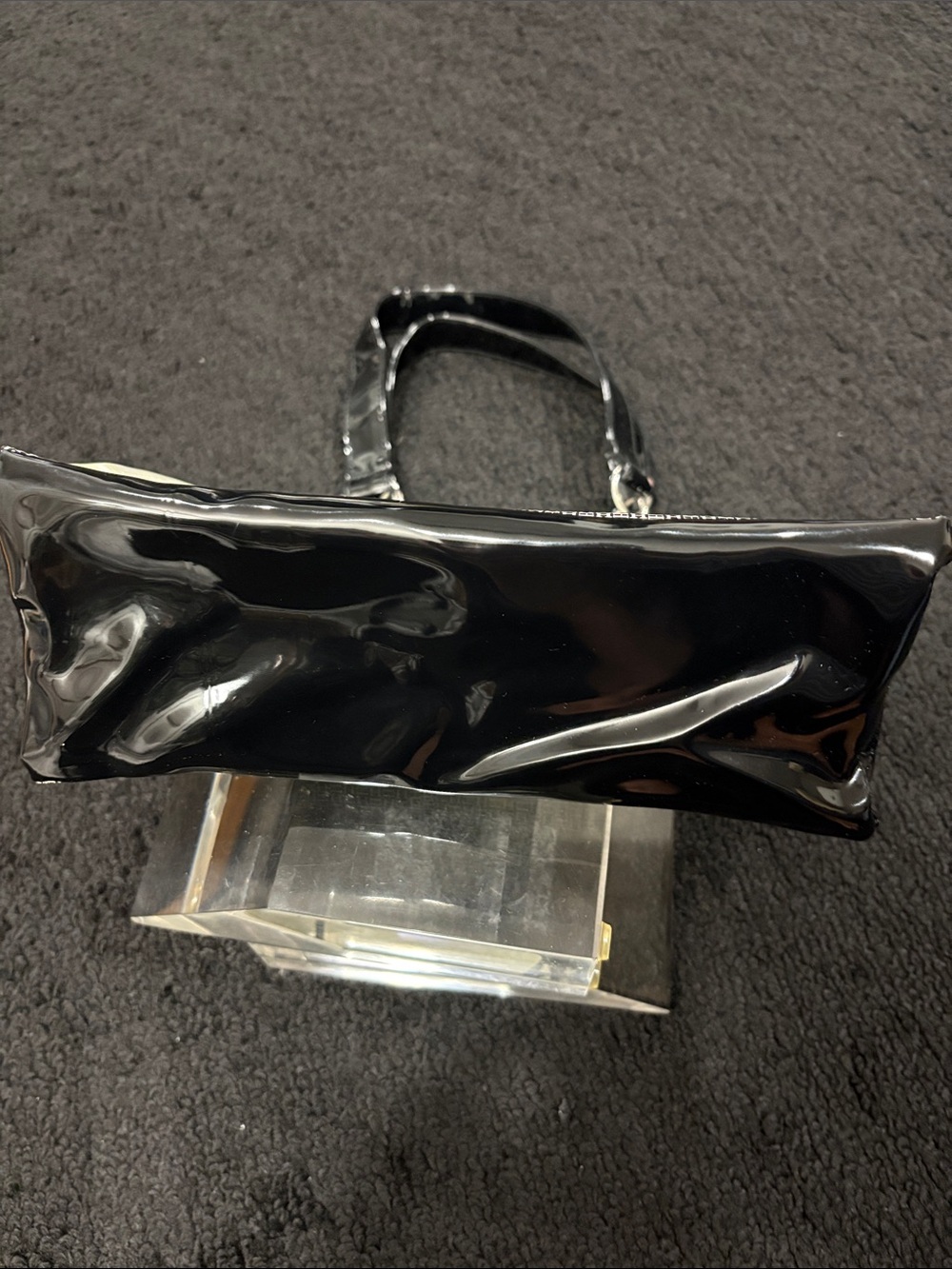 Harrods Cream, Lime & Black Cityscape Shopper Tote - Picture 7 of 8